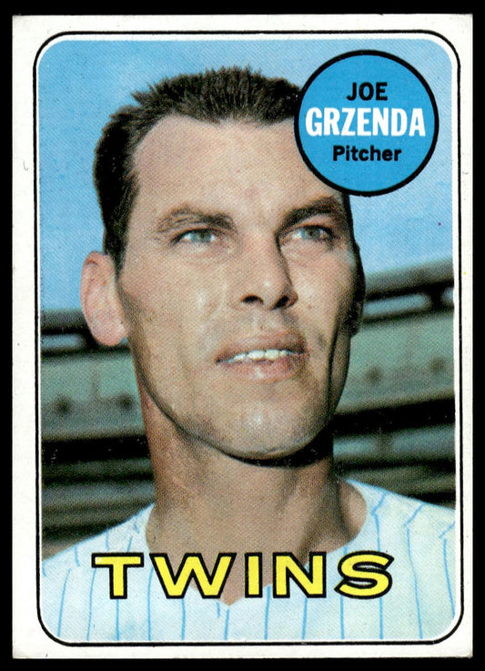 1969 Topps #121 Joe Grzenda Minnesota Twins Rookie VG-EX