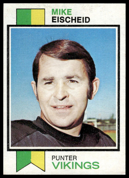 1973 Topps #112 Mike Eischeid Minnesota Vikings Excellent