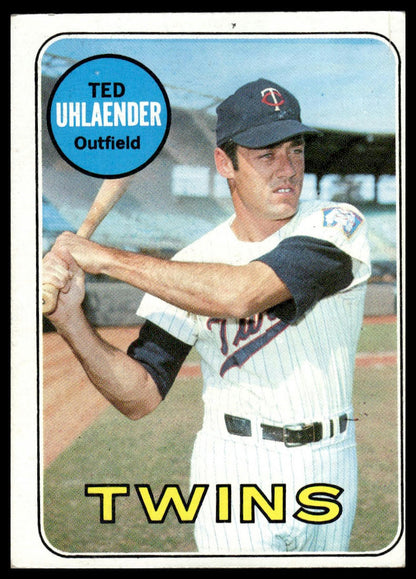 1969 Topps #194 Ted Uhlaender Minnesota Twins Very Good