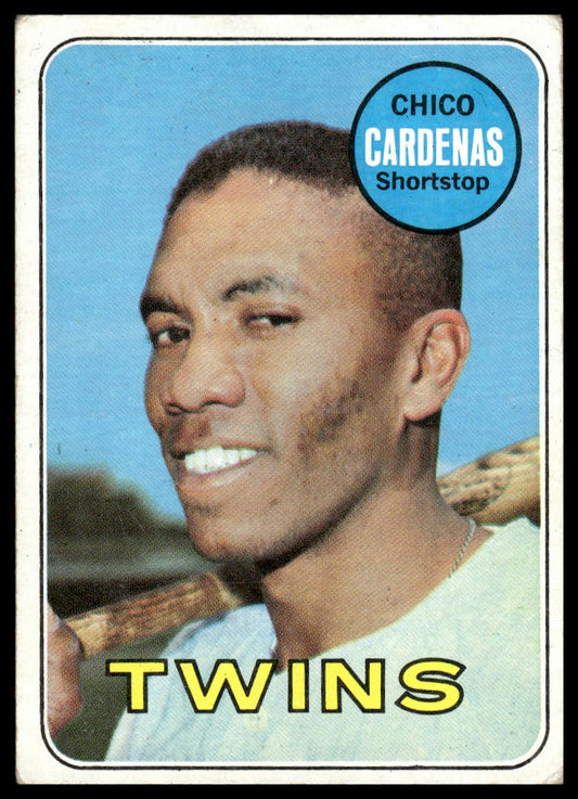 1969 Topps #265 Chico Cardenas Minnesota Twins Very Good
