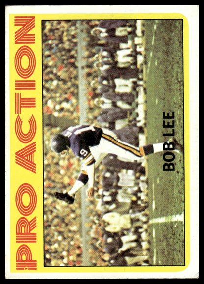 1972 Topps #258 Bob Lee Minnesota Vikings VG-EX