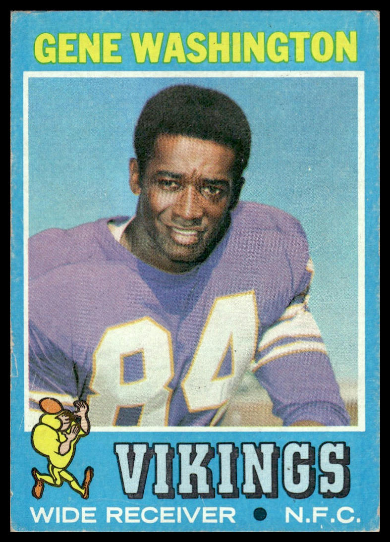 1971 Topps #130 Gene Washington Minnesota Vikings VG-EX