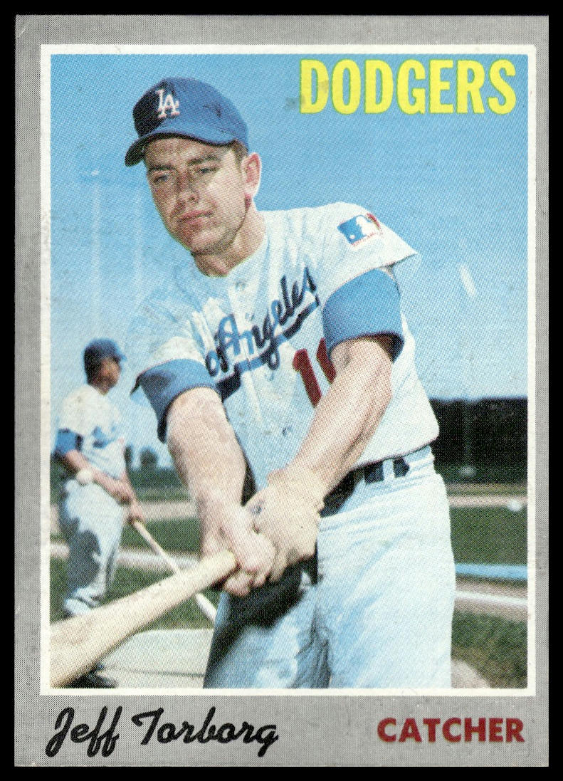 1970 Topps #54 Jeff Torborg Los Angeles Dodgers VG-EX