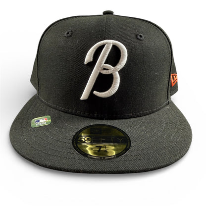 Baltimore Orioles Men's New Era Black City Connect 59FIFTY Fitted Hat Size 7 1/4