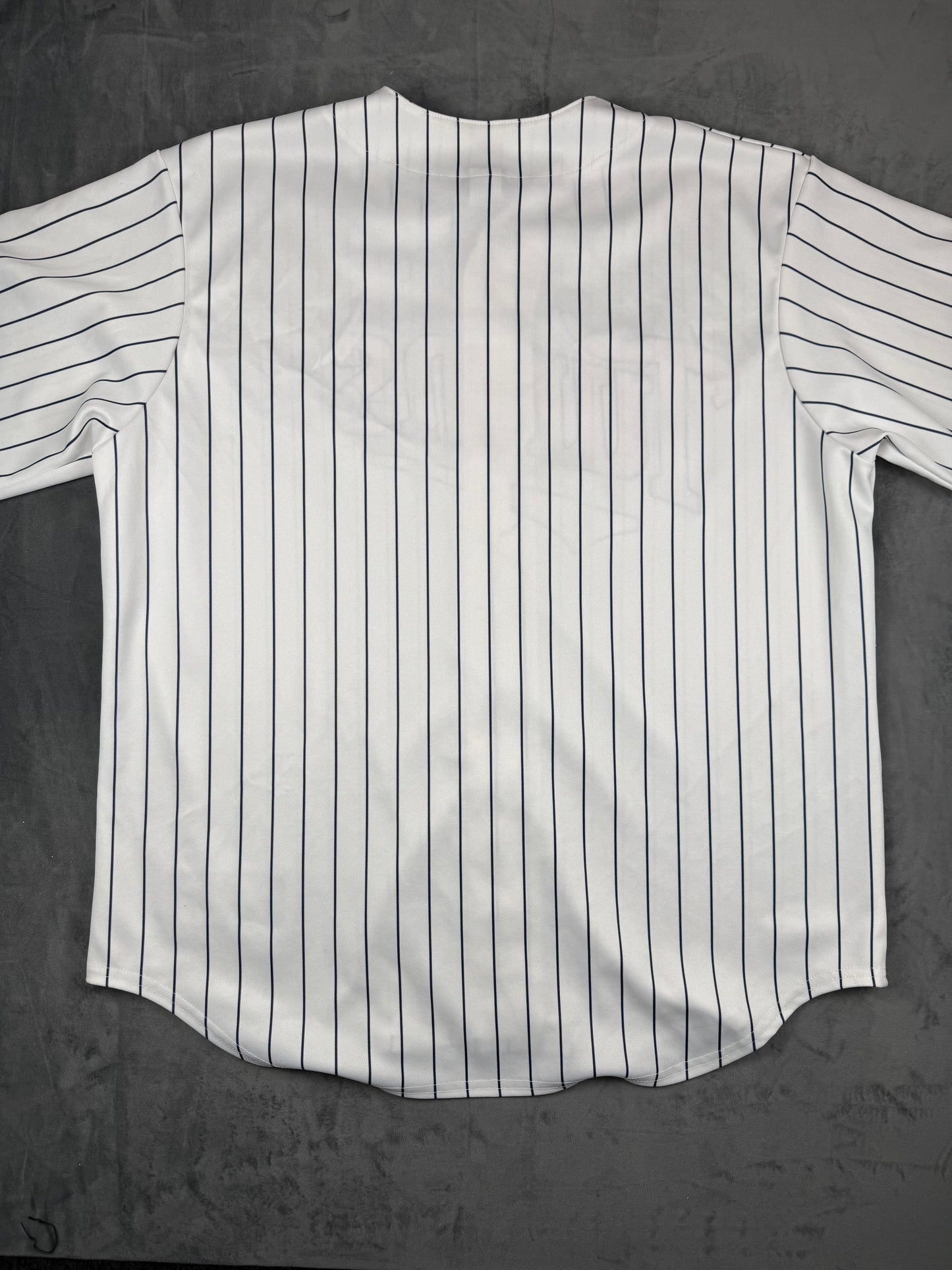 Minnesota Twins White Pinstripe Vintage Majestic Home Jersey Size XL