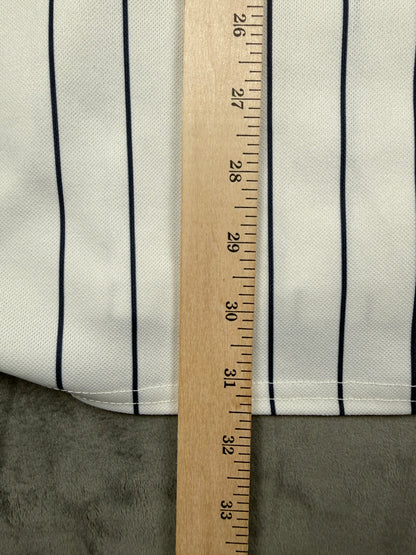 Minnesota Twins White Pinstripe Vintage Majestic Home Jersey Size XL