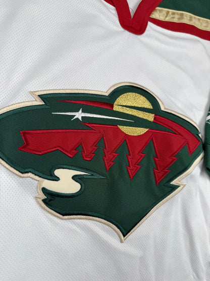 Minnesota Wild Pro Player Vintage White Hockey Jersey Size Small