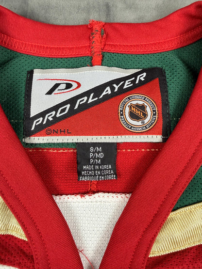 Minnesota Wild Pro Player Vintage White Hockey Jersey Size Small