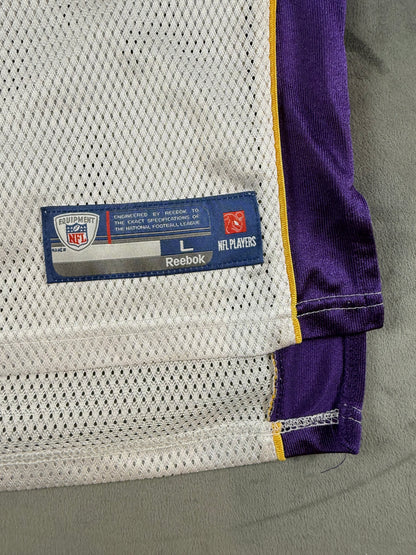 Minnesota Vikings Joe Webb #14 White NFL Reebok Jersey – Youth Size Large